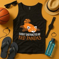 Red Panda Love Easily Distracted By Red Pandas Tank Top