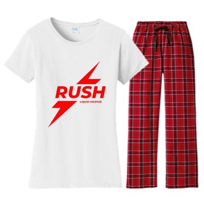 Rush Poppers Liquid Incense The Original Gay Bottom Women's Flannel Pajama Set