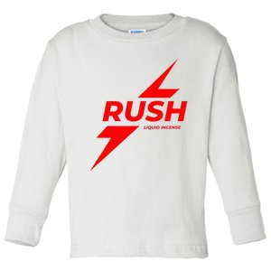 Rush Poppers Liquid Incense The Original Gay Bottom Toddler Long Sleeve Shirt