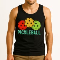 Retro Pickleball Logo Tank Top