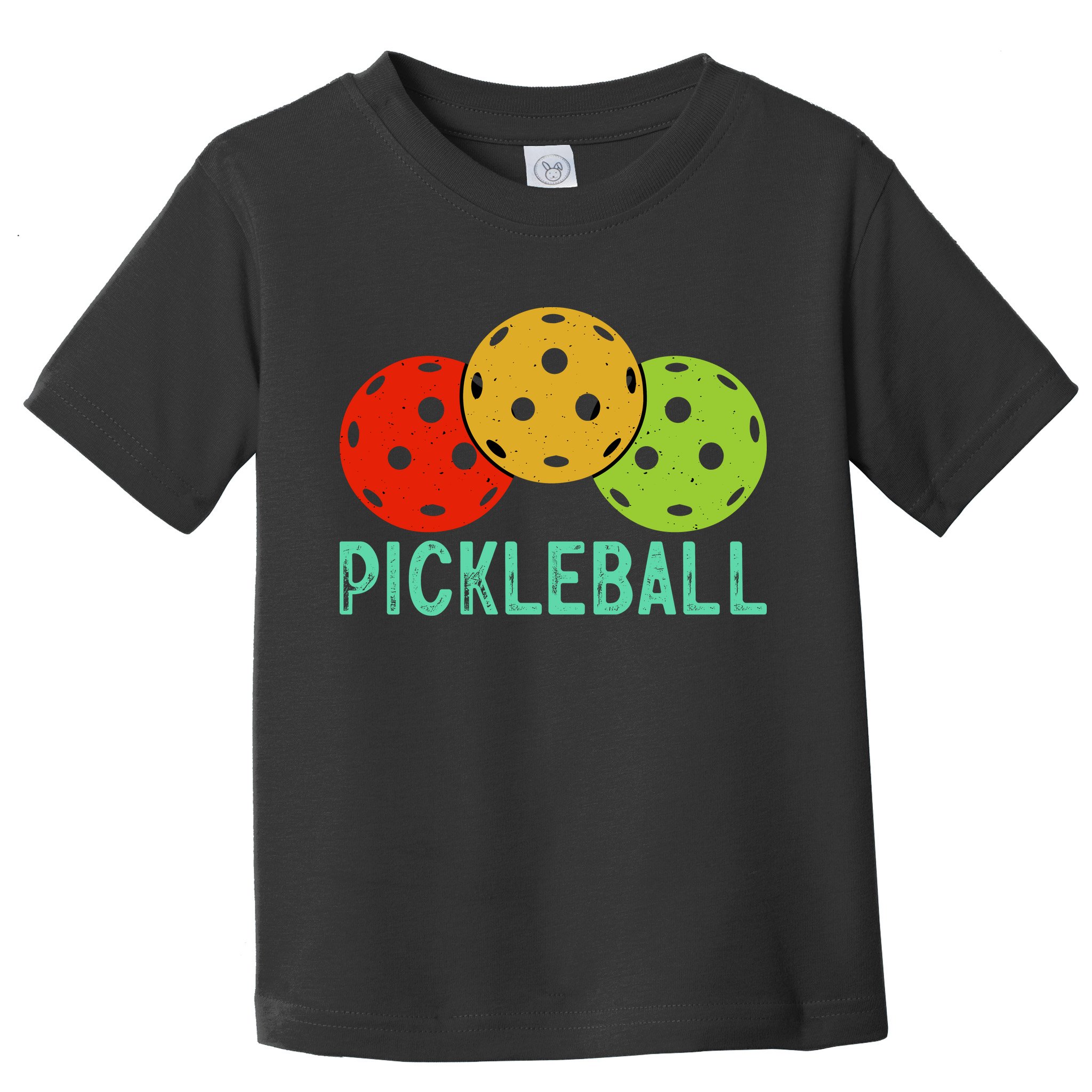 Retro Pickleball Logo Toddler T-Shirt