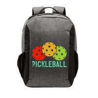 Retro Pickleball Logo Vector Backpack