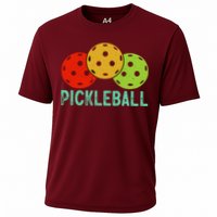 Retro Pickleball Logo Performance Shirt