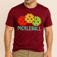 Retro Pickleball Logo Performance Shirt