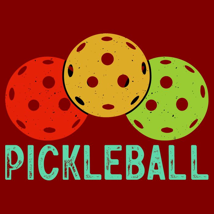 Retro Pickleball Logo Performance Shirt