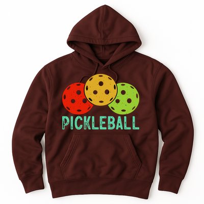 Retro Pickleball Logo Hoodie
