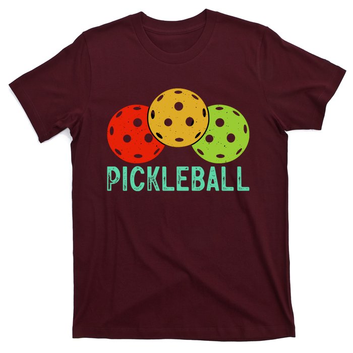 Retro Pickleball Logo T-Shirt