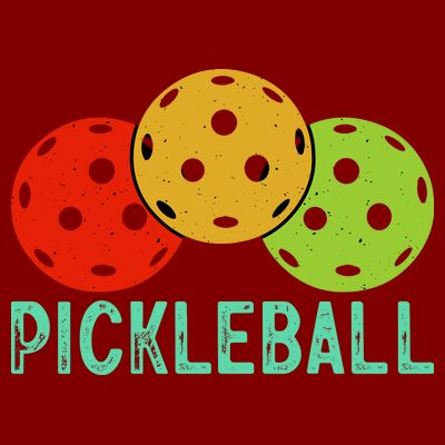Retro Pickleball Logo T-Shirt