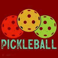 Retro Pickleball Logo Beanie