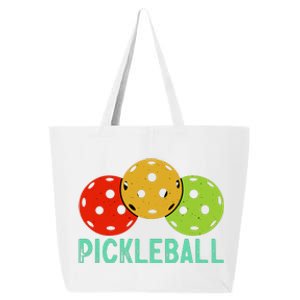 Retro Pickleball Logo 25L Jumbo Tote