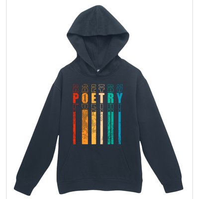 Retro Poetry Lyrics Literature Vintage Poet Urban Pullover Hoodie