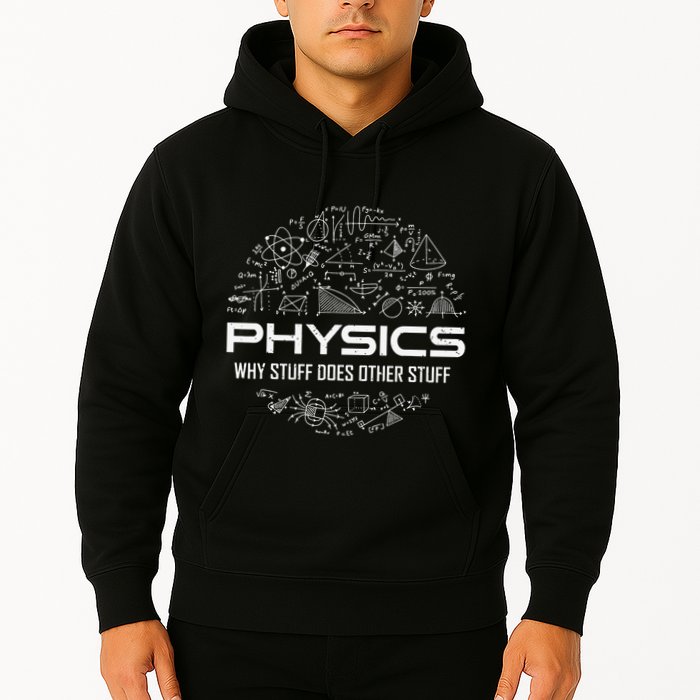 retro Physics Lover Physics Humor Hoodie