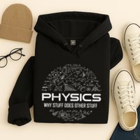retro Physics Lover Physics Humor Hoodie