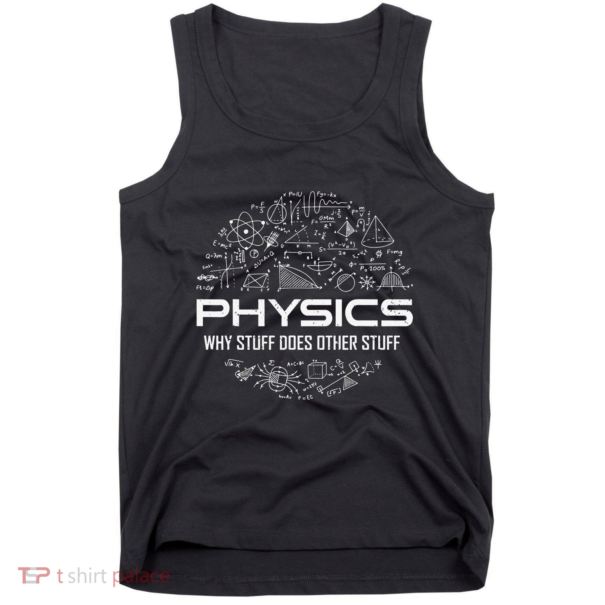 retro Physics Lover Physics Humor Tank Top