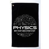 retro Physics Lover Physics Humor Golf Towel