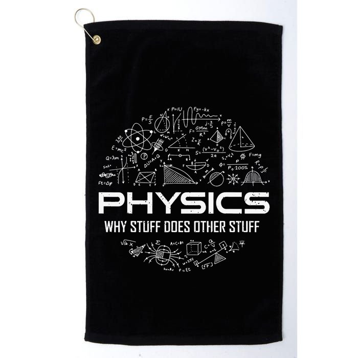 retro Physics Lover Physics Humor Golf Towel