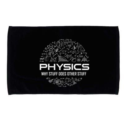 retro Physics Lover Physics Humor Microfiber Hand Towel