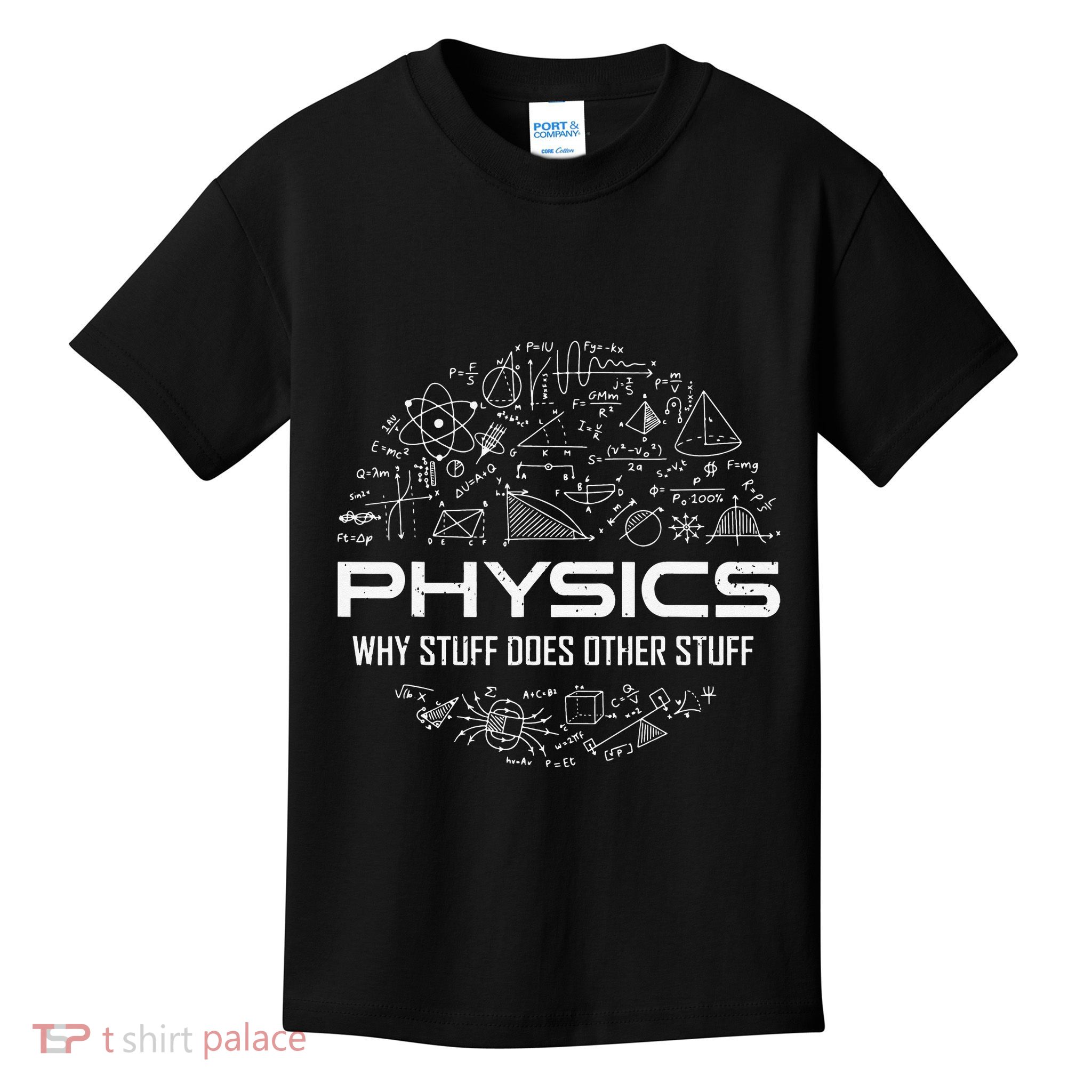 retro Physics Lover Physics Humor Kids T-Shirt
