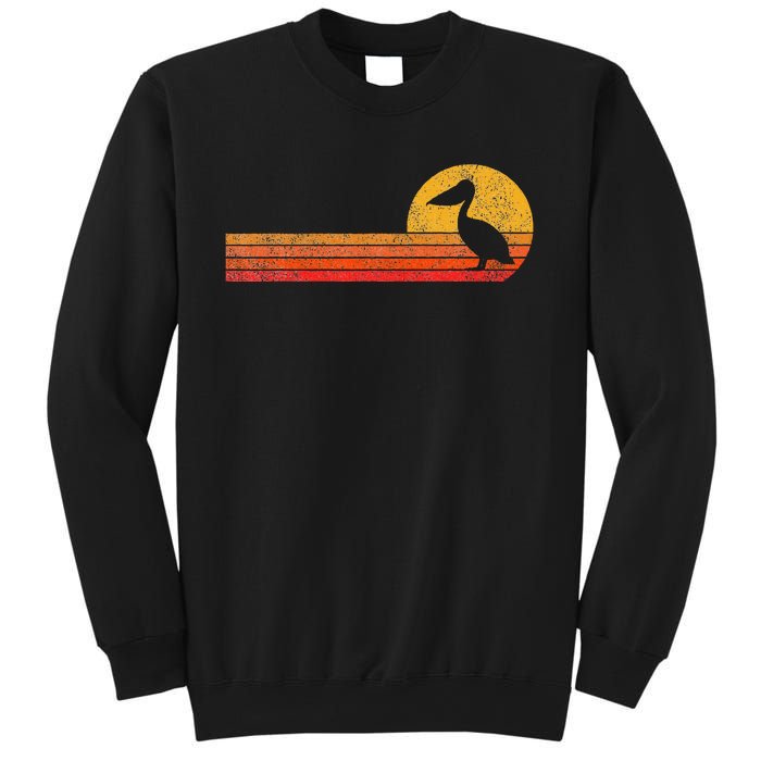 Retro Pelican Lover Funny Pelican Vintage Sweatshirt