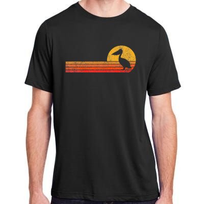 Retro Pelican Lover Funny Pelican Vintage Adult ChromaSoft Performance T-Shirt