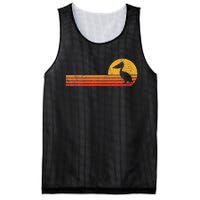 Retro Pelican Lover Funny Pelican Vintage Mesh Reversible Basketball Jersey Tank