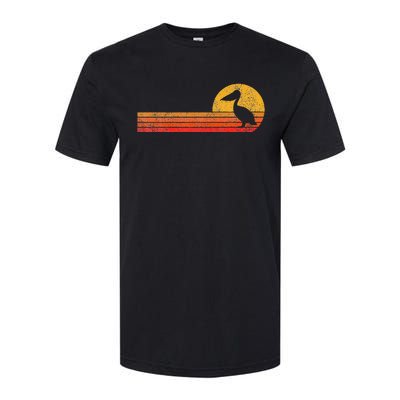 Retro Pelican Lover Funny Pelican Vintage Softstyle CVC T-Shirt