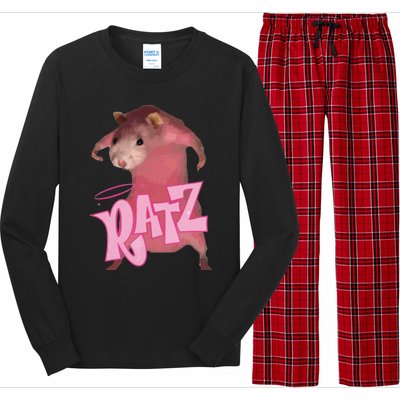 Ratz Pink Meme Long Sleeve Pajama Set