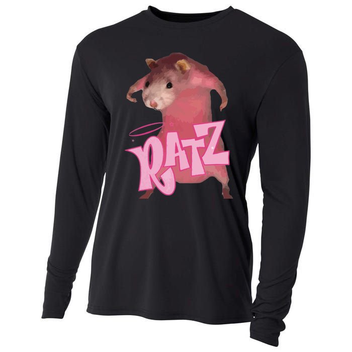 Ratz Pink Meme Cooling Performance Long Sleeve Crew