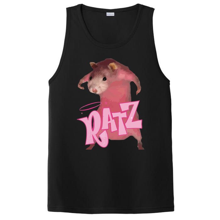 Ratz Pink Meme PosiCharge Competitor Tank