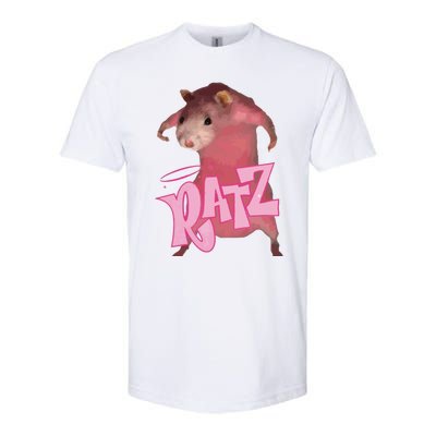 Ratz Pink Meme Softstyle CVC T-Shirt