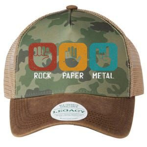 Rock Paper Metal Heavy Metal Music Legacy Tie Dye Trucker Hat