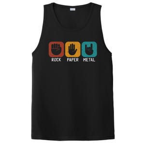 Rock Paper Metal Heavy Metal Music PosiCharge Competitor Tank