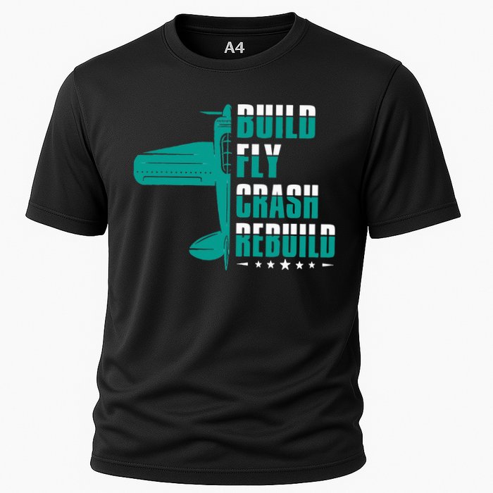 RC Pilot Model Airplane Pilot Model Flight Rc Airplane Cooling Performance Crew T-Shirt