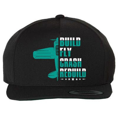 RC Pilot Model Airplane Pilot Model Flight Rc Airplane Wool Snapback Cap