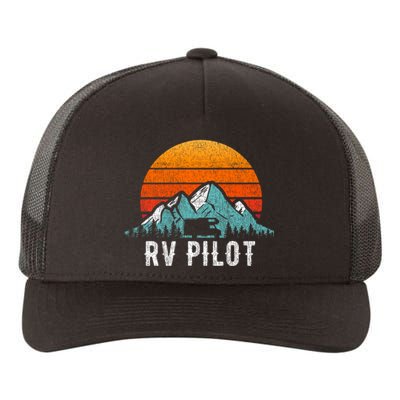 Rv Pilot Motorhome Travel Vacation Gift Yupoong Adult 5-Panel Trucker Hat