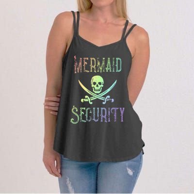 Rainbow Pirate Mermaid Security Costume Party Women's Strappy Tank