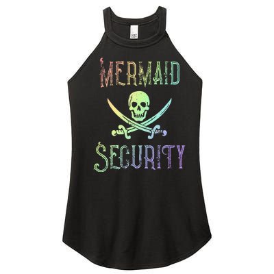 Rainbow Pirate Mermaid Security Costume Party Women’s Perfect Tri Rocker Tank