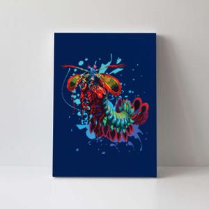 Rainbow Peacock Mantis Shrimp Canvas