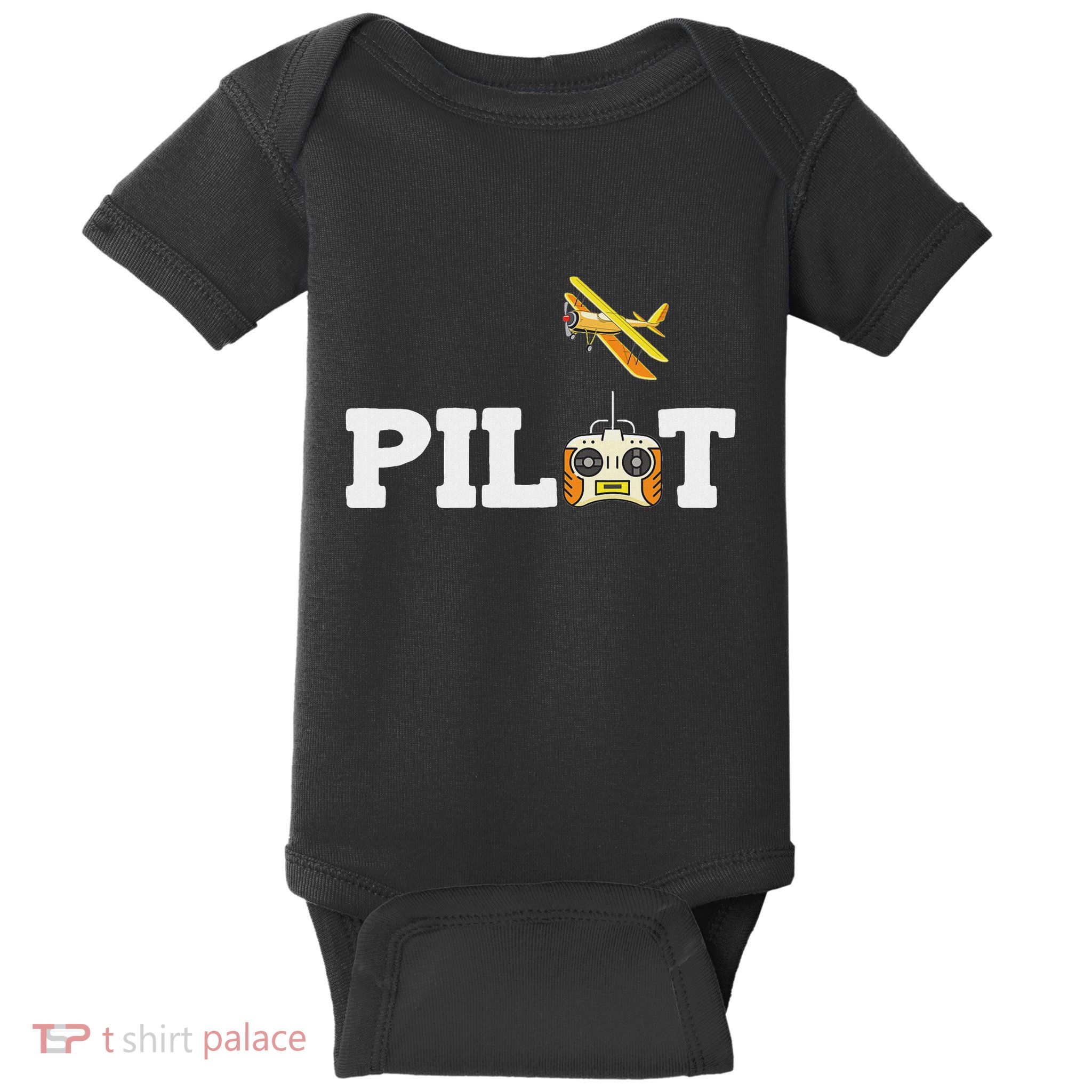 Rc Pilot Model Airplane Remote Control Airplane Rc Plane Baby Bodysuit