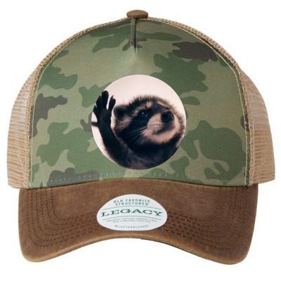 Raccoon Pedro Meme Vibing On Song Legacy Tie Dye Trucker Hat