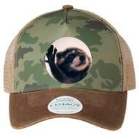 Raccoon Pedro Meme Vibing On Song Legacy Tie Dye Trucker Hat