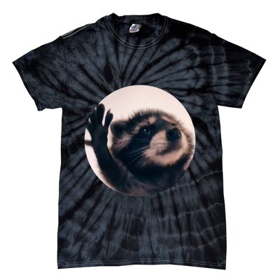 Raccoon Pedro Meme Vibing On Song Tie-Dye T-Shirt