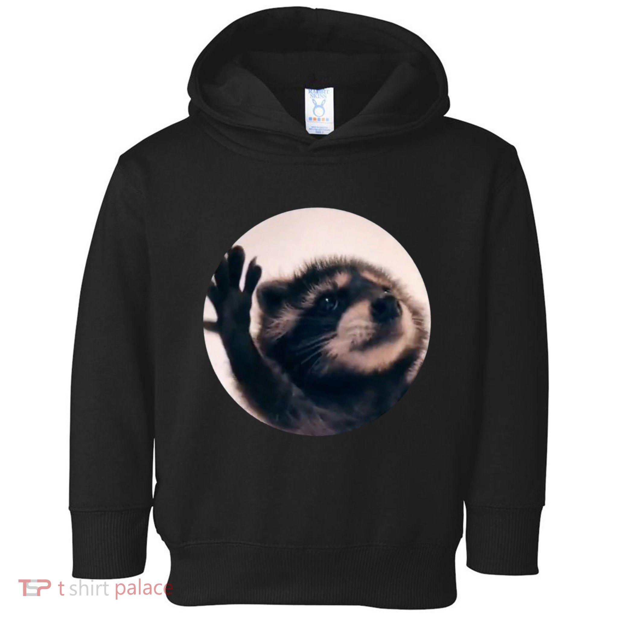 Raccoon Pedro Meme Vibing On Song Toddler Hoodie