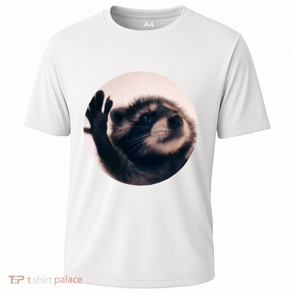 Raccoon Pedro Meme Vibing On Song Performance Shirt