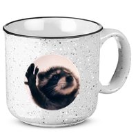 Raccoon Pedro Meme Vibing On Song 15oz Campfire Ceramic Mug