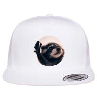 Raccoon Pedro Meme Vibing On Song Flatbill Hat