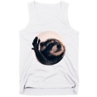 Raccoon Pedro Meme Vibing On Song Tank Top
