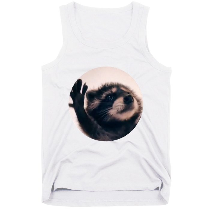 Raccoon Pedro Meme Vibing On Song Tank Top