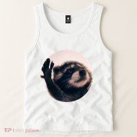Raccoon Pedro Meme Vibing On Song Tank Top