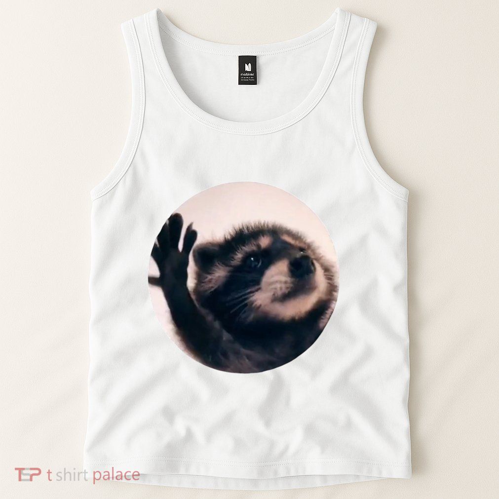 Raccoon Pedro Meme Vibing On Song Tank Top